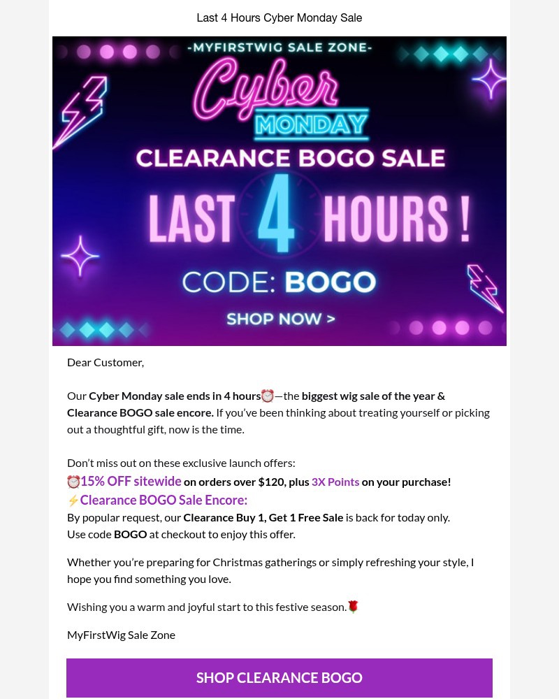 Screenshot of email with subject /media/emails/4-hours-left-clearance-bogo-sale-15-off-3x-points-8ceb99-cropped-054dc87b.jpg