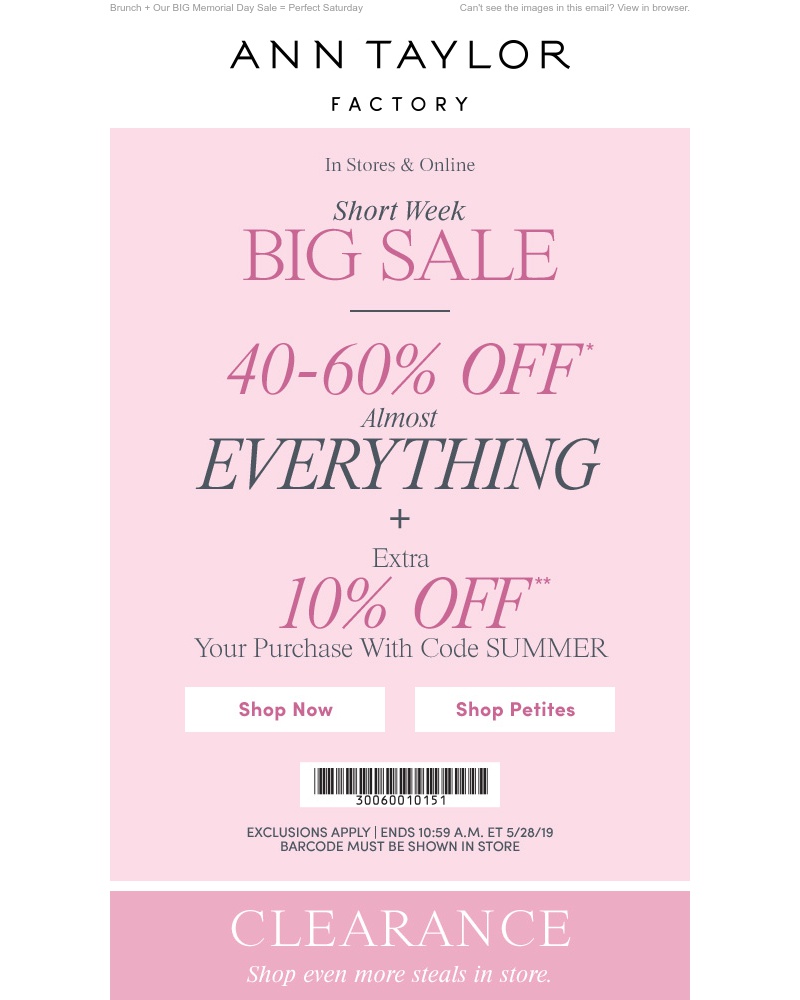 Screenshot of email with subject /media/emails/40-60-off-almost-everything-extra-10-off-cropped-90029d9d.jpg