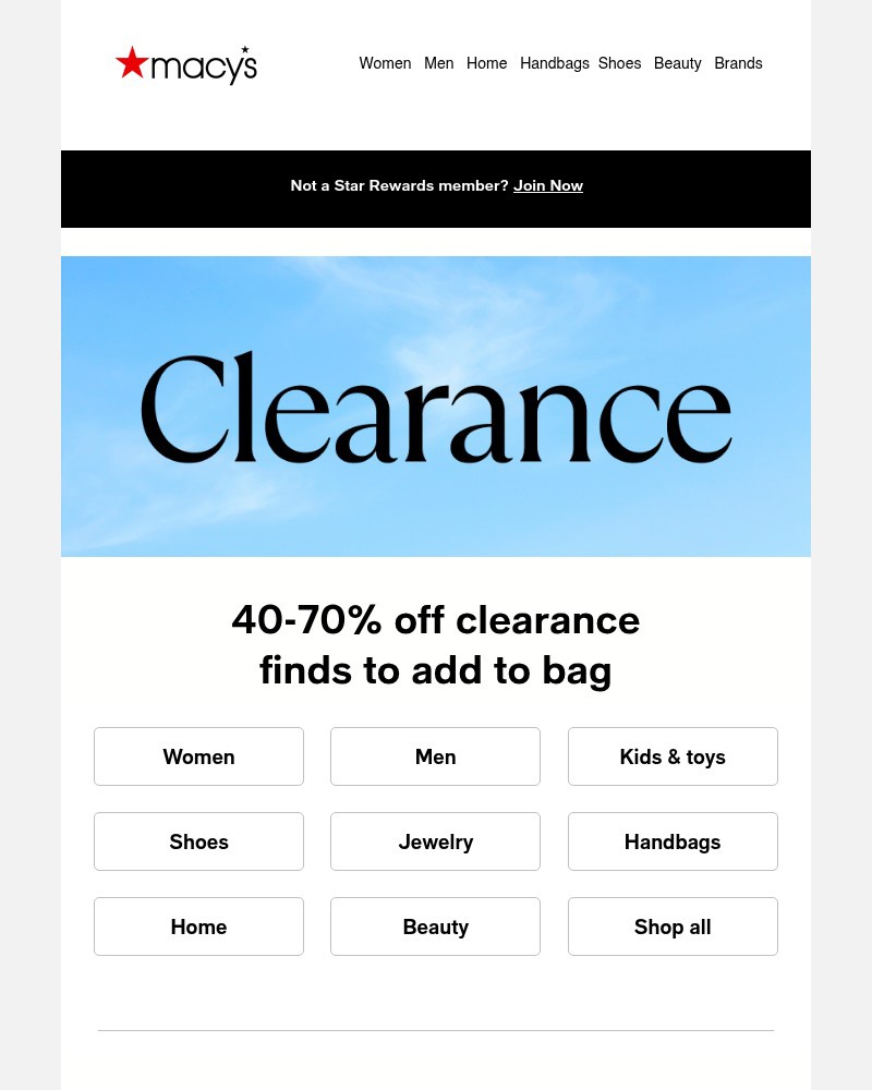 Screenshot of email with subject /media/emails/40-70-off-clearance-is-on-b8c744-cropped-a1c69a64.jpg