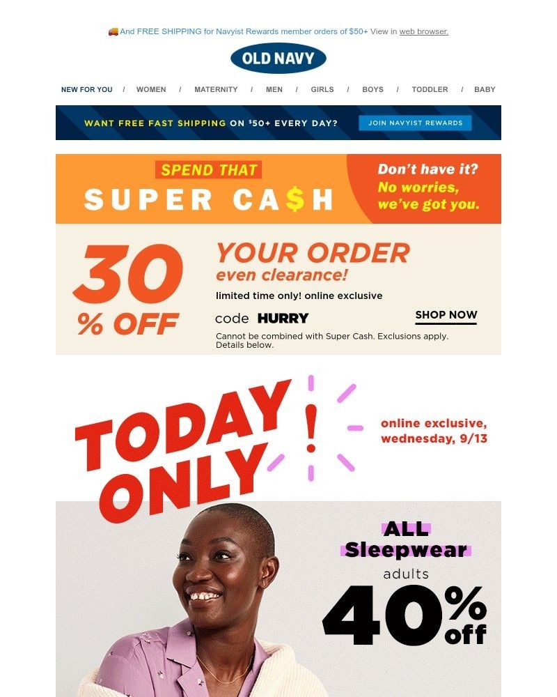 Screenshot of email with subject /media/emails/40-off-all-adult-pjs-inside-sweet-dreams-kids-baby-sale-from-6-60beae-cropped-ae3a49ab.jpg