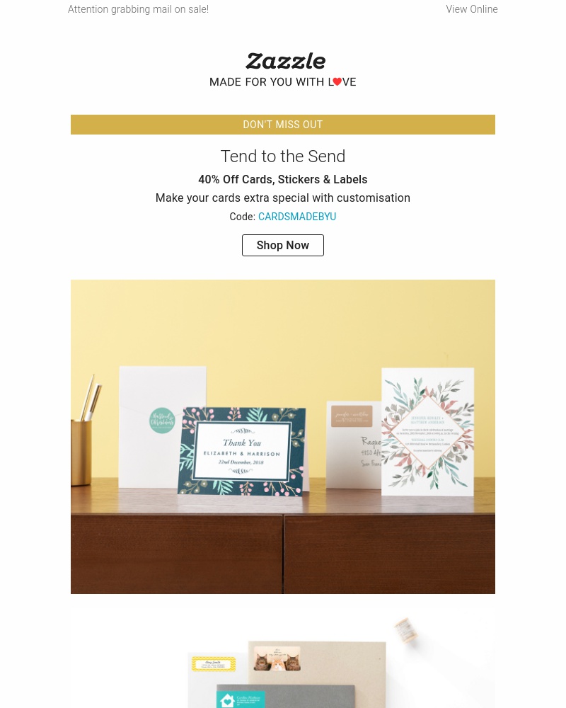 Screenshot of email with subject /media/emails/40-off-cards-invites-stickers-labels-cropped-f24e77a9.jpg