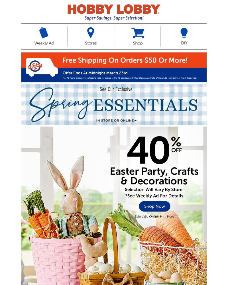 Screenshot of email with subject /media/emails/40-off-easter-baskets-hop-to-it-4305c6-cropped-2d9c8aaf.jpg