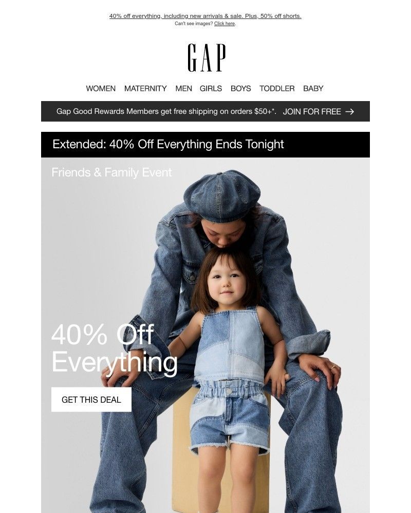 Screenshot of email with subject /media/emails/40-off-everything-50-off-shorts-you-have-a-few-hours-left-eb7bd3-cropped-ab44fb0c.jpg