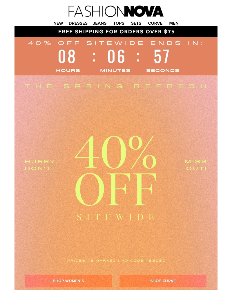 Screenshot of email with subject /media/emails/40-off-everything-ends-in-6hrs-8fd1b1-cropped-9918c2ef.jpg