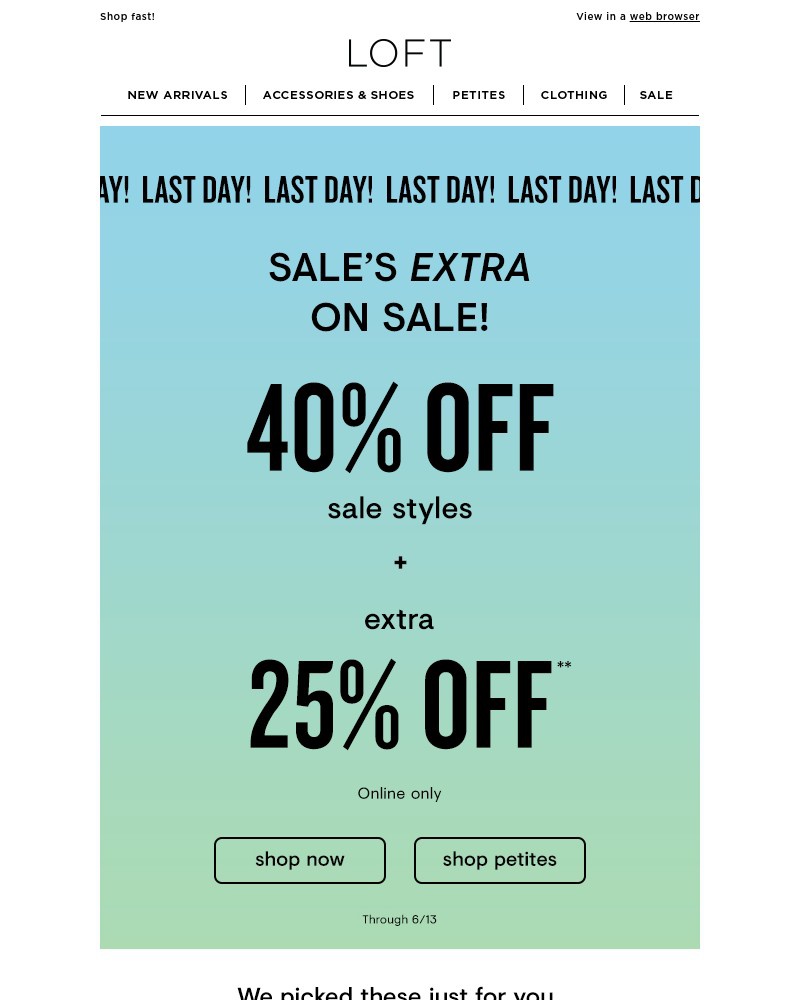 Screenshot of email with subject /media/emails/40-off-extra-25-off-sale-ends-tonight-4eeffe-cropped-63adbac6.jpg