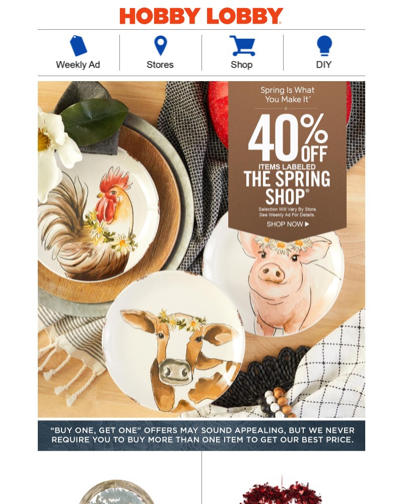 Screenshot of email with subject /media/emails/40-off-farmhouse-tableware-in-the-spring-shopr-e61541-cropped-c58f74e1.jpg