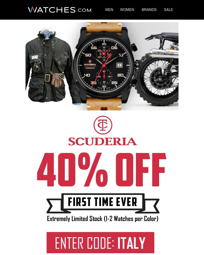 Screenshot of email with subject /media/emails/40-off-italian-racing-watches-cropped-d2edad05.jpg