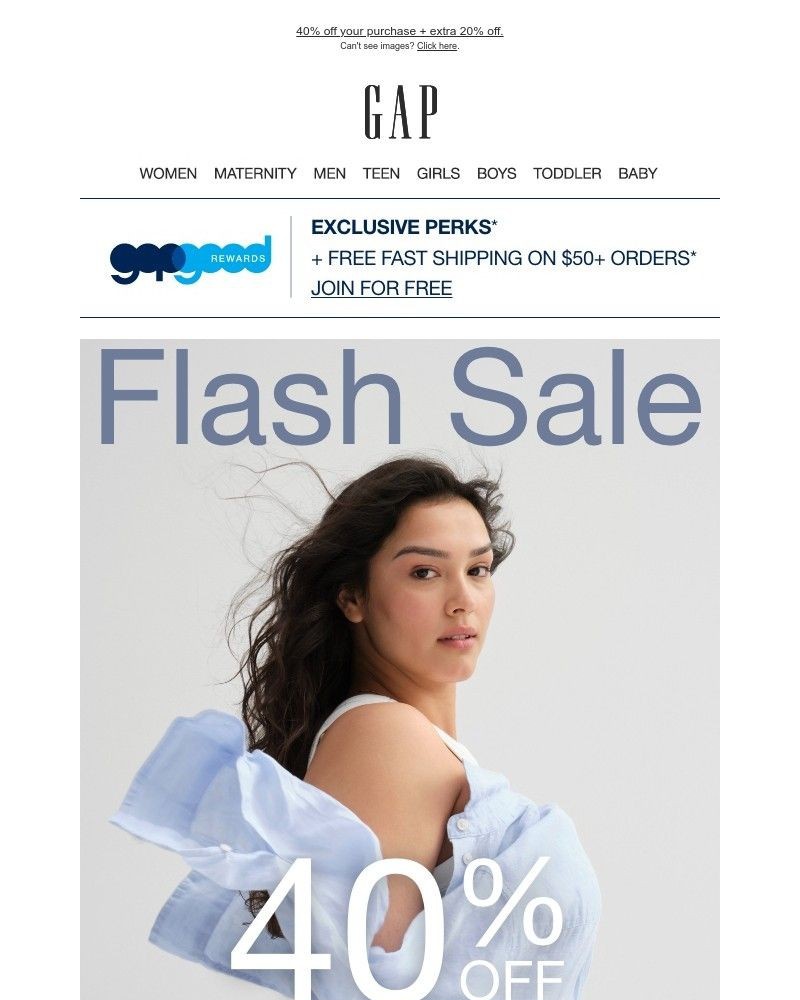 Screenshot of email with subject /media/emails/40-off-purchase-sale-styles-new-faves-6984bc-cropped-fe785b5a.jpg