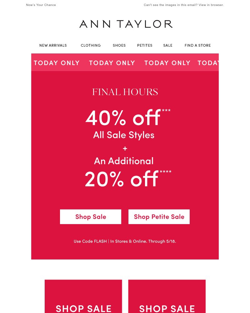 Screenshot of email with subject /media/emails/40-off-sale-additional-20-off-is-going-going-d06ee0-cropped-59d654dd.jpg