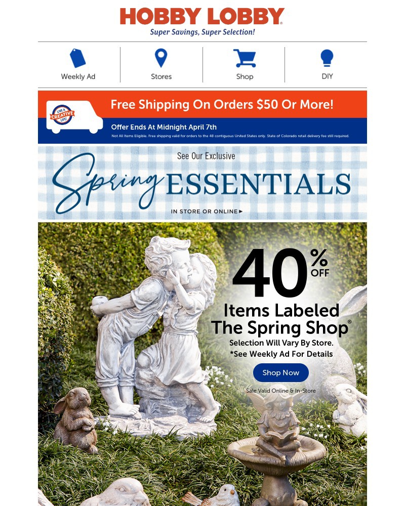 Screenshot of email with subject /media/emails/40-off-spring-statuary-fountains-more-d97d1c-cropped-f911f3de.jpg