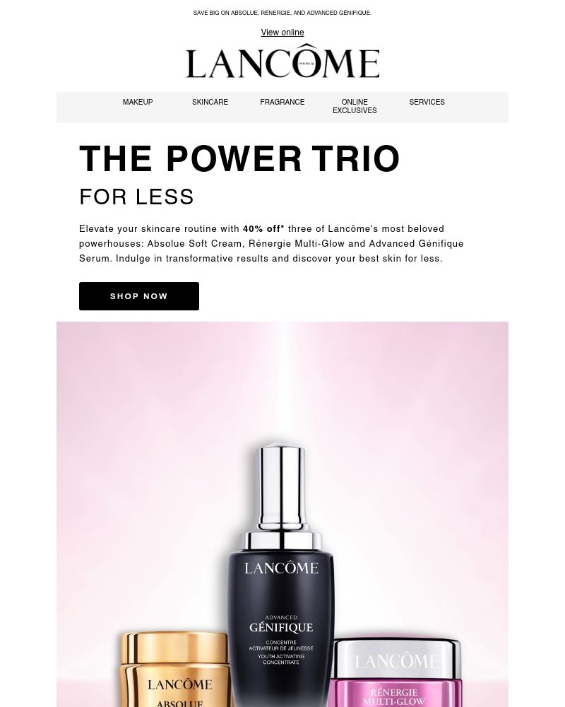 Screenshot of email with subject /media/emails/40-off-three-lancome-skincare-icons-920702-cropped-f54d2785.jpg