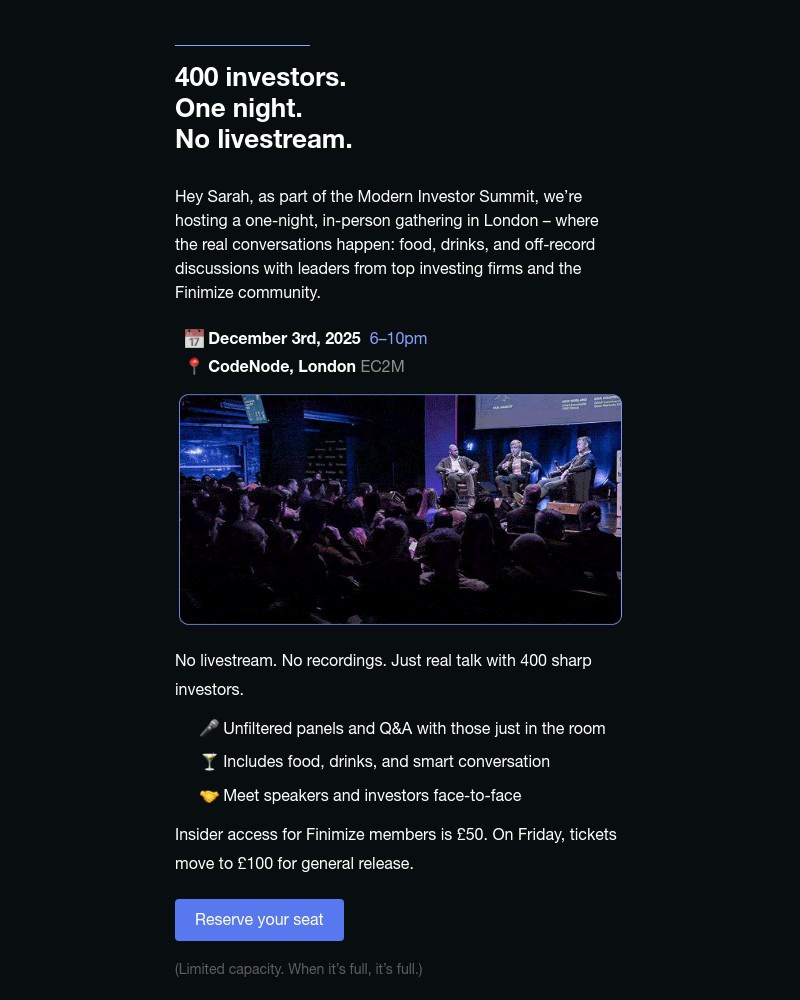 Screenshot of email with subject /media/emails/400-investors-one-night-no-livestream-50-ends-friday-599285-cropped-33091f79.jpg