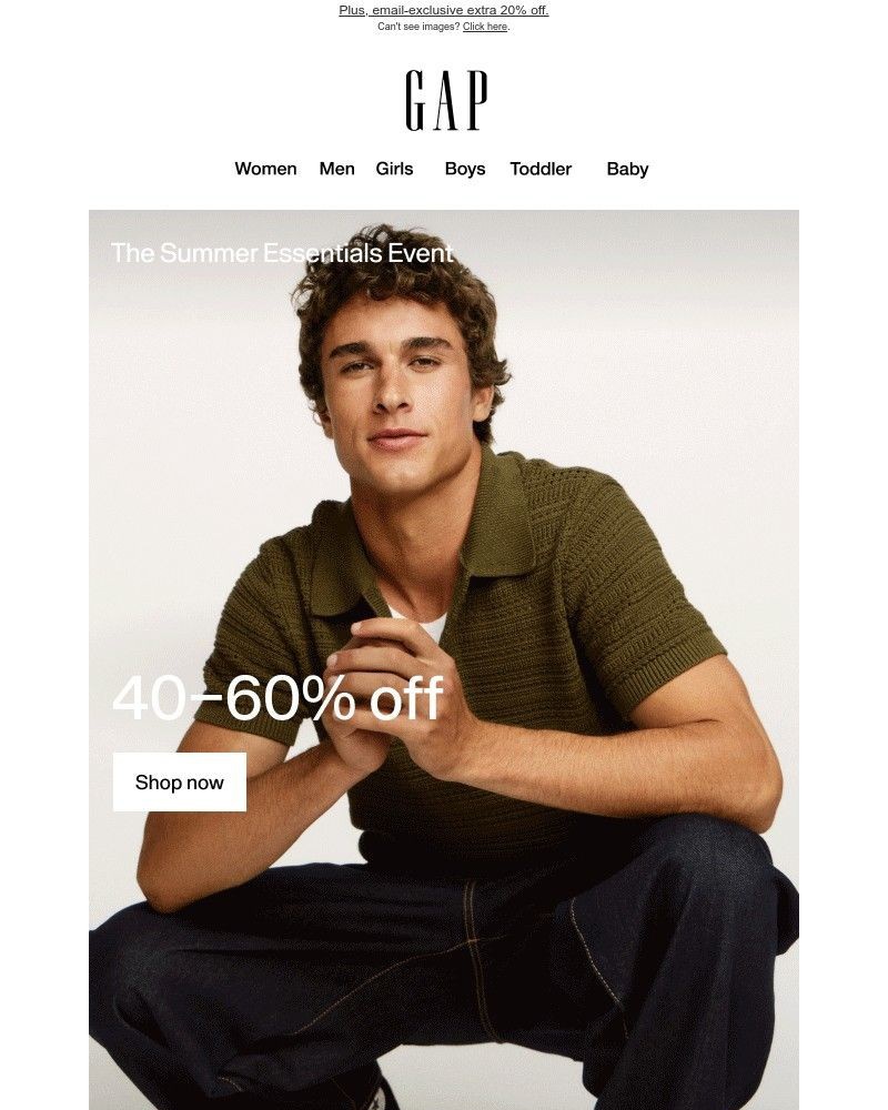 Screenshot of email with subject /media/emails/4060-off-summer-essentials-is-all-yours-a2f368-cropped-9a6e44f0.jpg