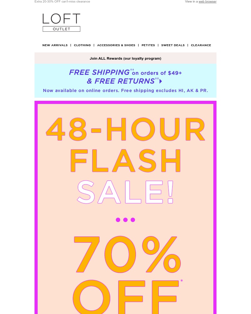 Screenshot of email with subject /media/emails/48-hour-flash-sale-70-off-10-off-100-or-more-cropped-c279e157.jpg