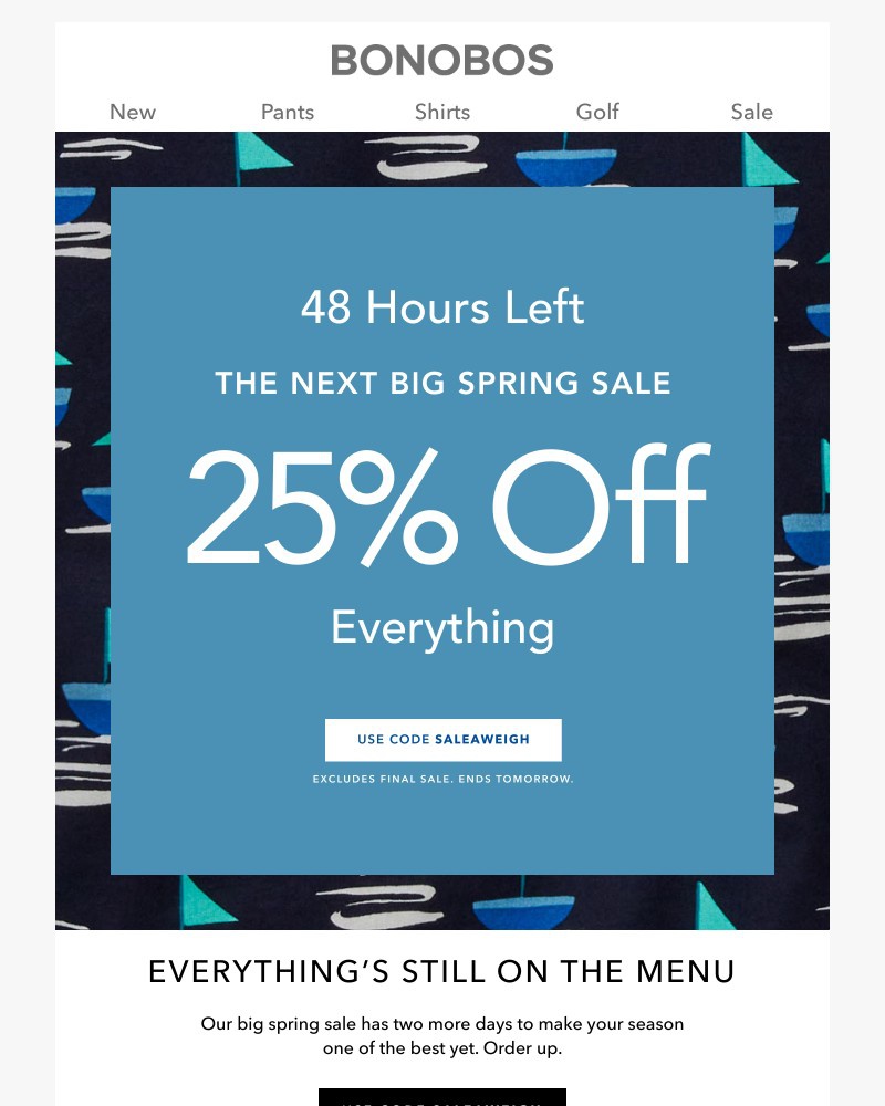 Screenshot of email with subject /media/emails/48-hours-left-get-25-off-everything-e4b704-cropped-fd3e9a07.jpg