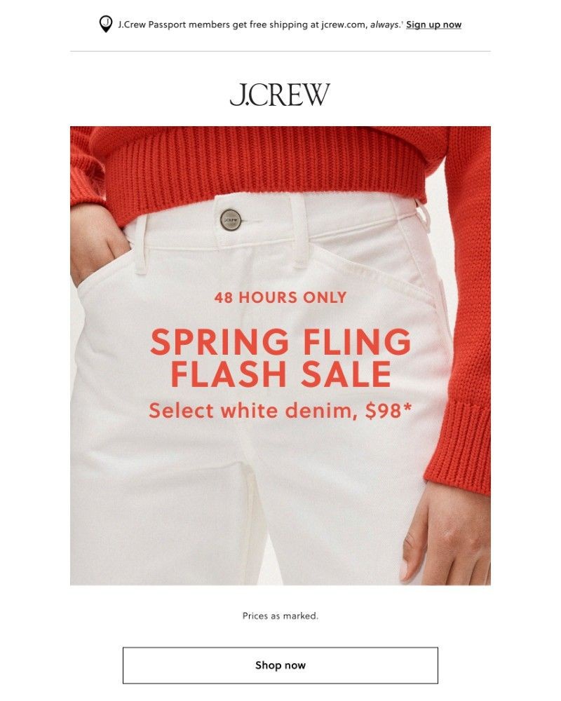 Screenshot of email with subject /media/emails/48-hours-only-select-white-denim-98-84c8eb-cropped-0967c3e7.jpg