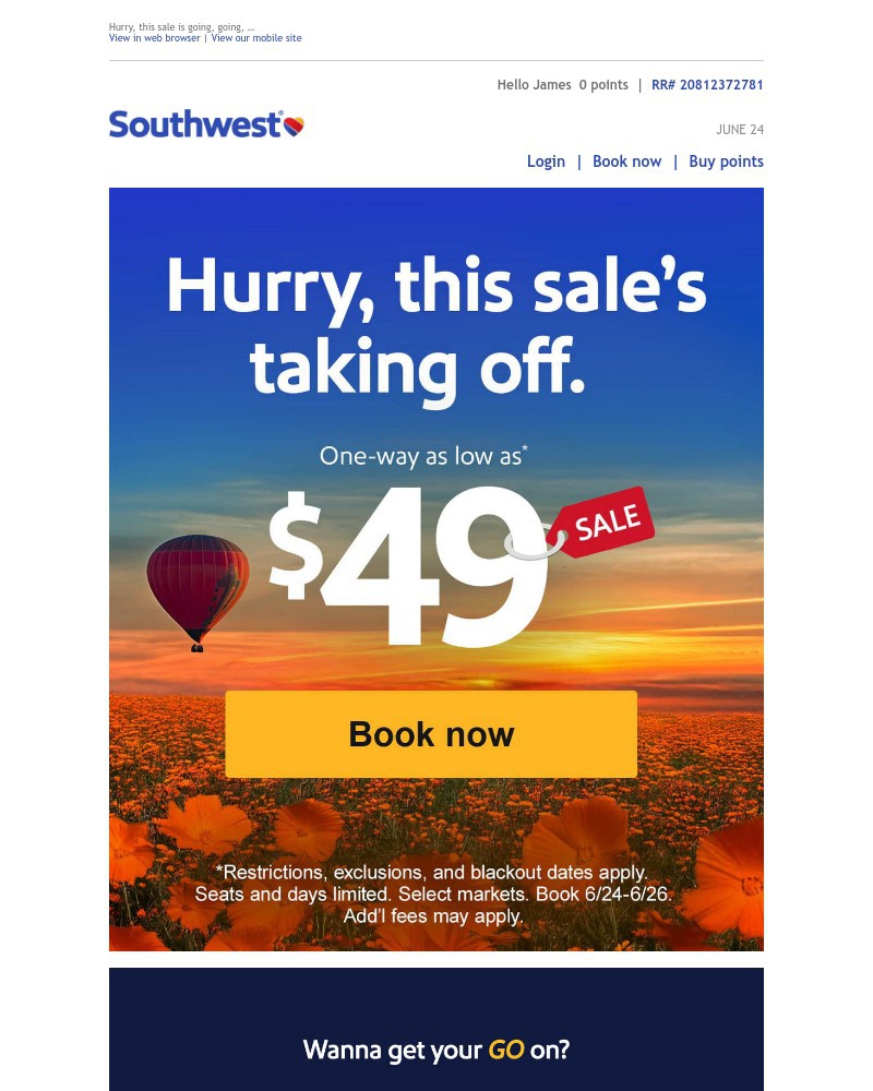 Screenshot of email with subject /media/emails/49-fares-got-a-getaway-on-the-horizon-4869eb-cropped-5bce1ca1.jpg