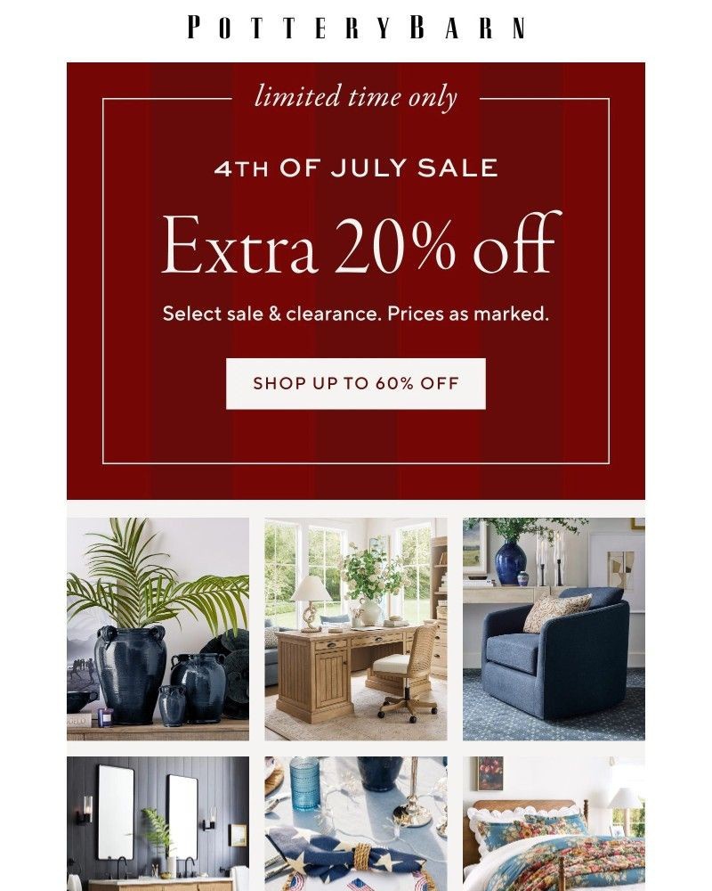 Screenshot of email with subject /media/emails/4th-of-july-deals-extra-20-off-clearance-6b18cf-cropped-4cafb144.jpg