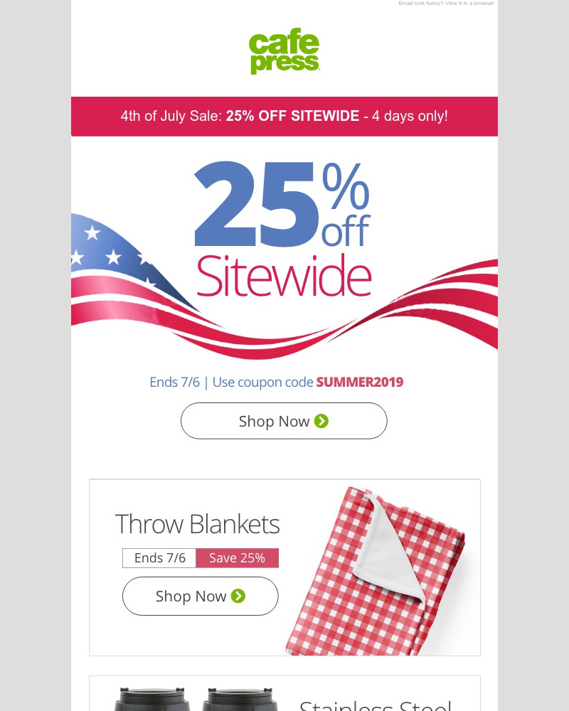 Screenshot of email with subject /media/emails/4th-of-july-sale-25-off-sitewide-4-days-only-cropped-b21c4ed2.jpg