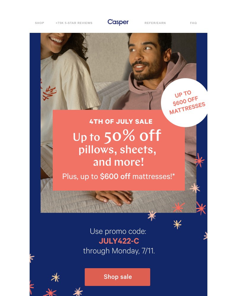 Screenshot of email with subject /media/emails/4th-of-july-sale-up-to-50-off-pillows-sheets-and-more-e4de40-cropped-b87d4b68.jpg