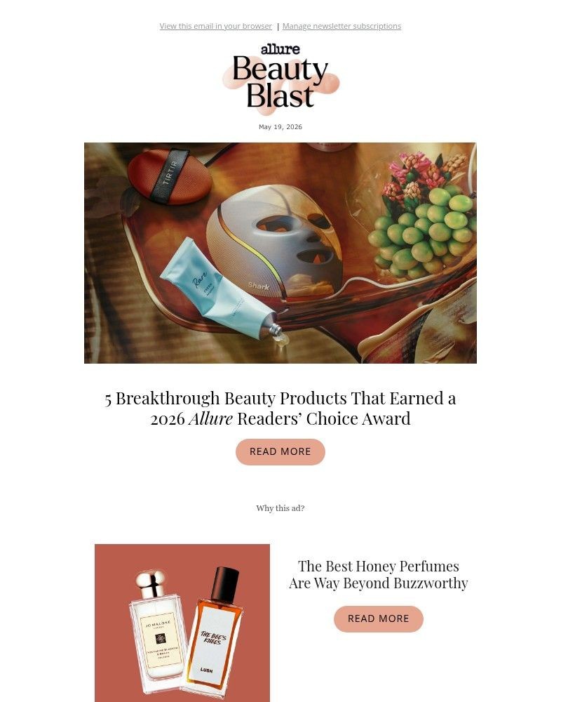 Screenshot of email with subject /media/emails/5-breakthrough-beauty-products-that-earned-a-2026-allure-readers-choice-award-f84_kkxCVFN.jpg