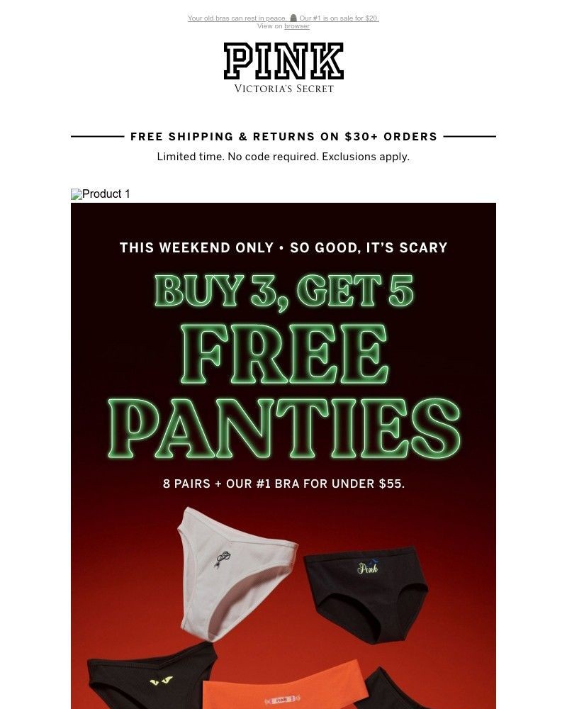 Screenshot of email with subject /media/emails/5-free-panties-brb-screaming-51eb06-cropped-e3c6397f.jpg