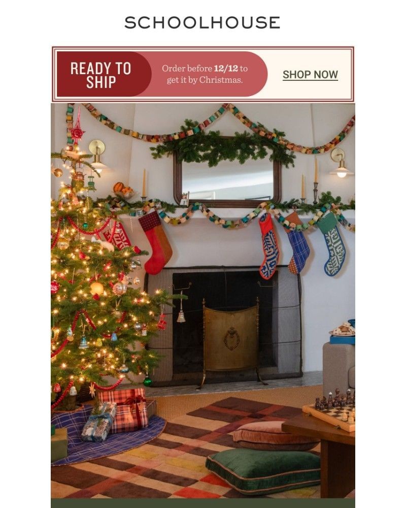 Screenshot of email sent to a Schoolhouse Newsletter subscriber