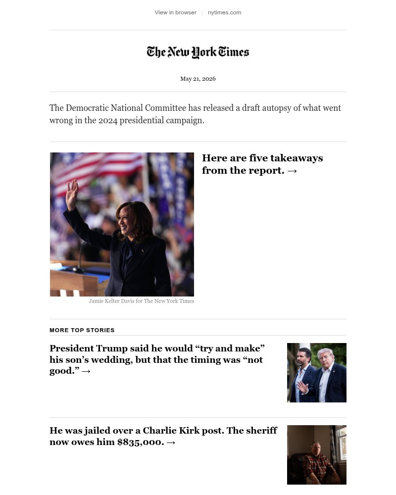 Screenshot of email with subject /media/emails/5-takeaways-from-democrats-autopsy-of-kamala-harriss-2024-loss-67a331-cropped-51fd6b56.jpg