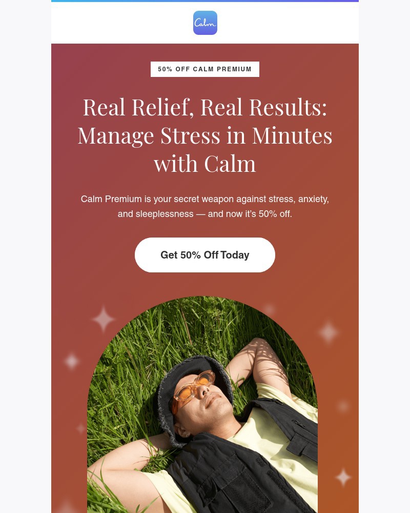 Screenshot of email with subject /media/emails/50-less-stress-at-50-off-calm-032515-cropped-931a7e0f.jpg