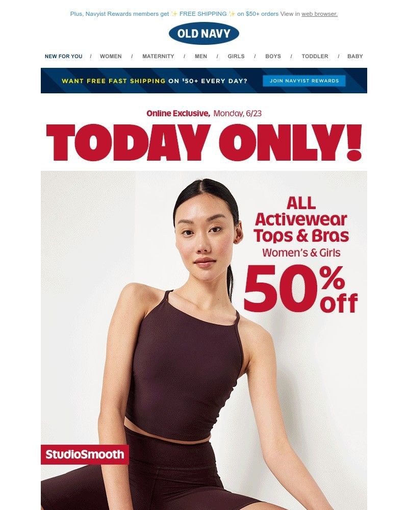Screenshot of email with subject /media/emails/50-off-all-womens-girls-active-tops-bras-youre-gonna-want-a-few-ccf225-cropped-20981564.jpg