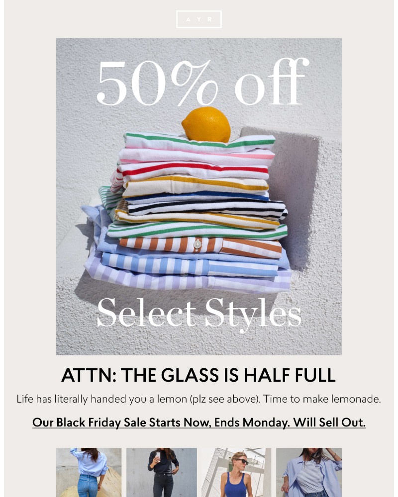 Screenshot of email with subject /media/emails/50-off-ayrs-black-friday-sale-is-on-b801b6-cropped-6760bd39.jpg