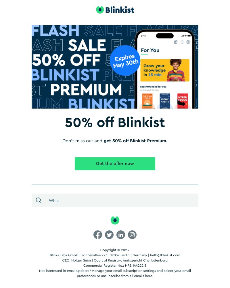 Screenshot of email with subject /media/emails/50-off-blinkist-premium-7c3b87-cropped-92778302.jpg