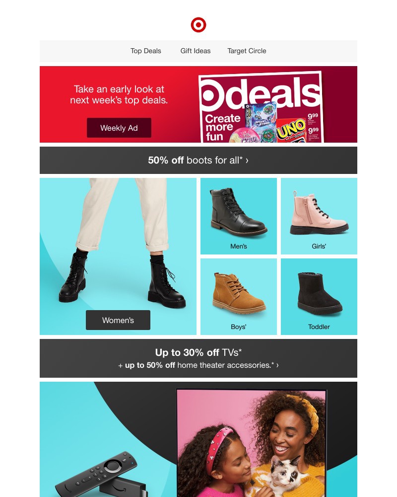 Screenshot of email with subject /media/emails/50-off-boots-for-the-fam-for-black-friday-drops-f550fb-cropped-885d197f.jpg