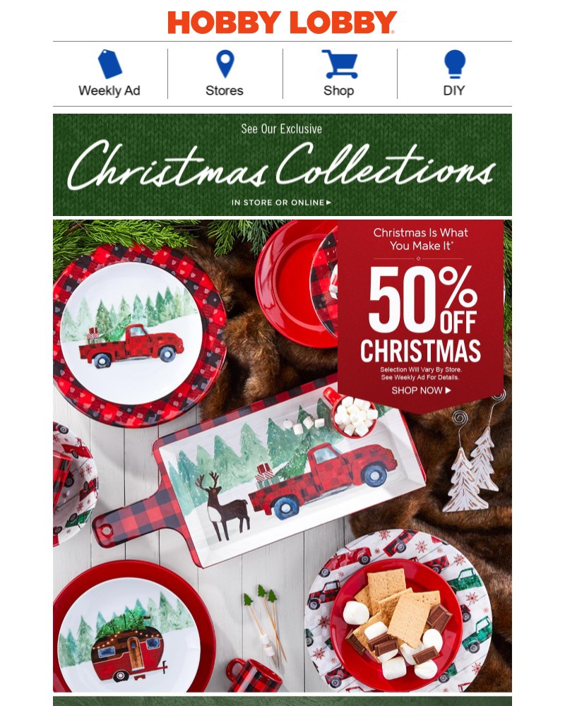 Screenshot of email with subject /media/emails/50-off-christmas-tableware-a5e175-cropped-2647894e.jpg
