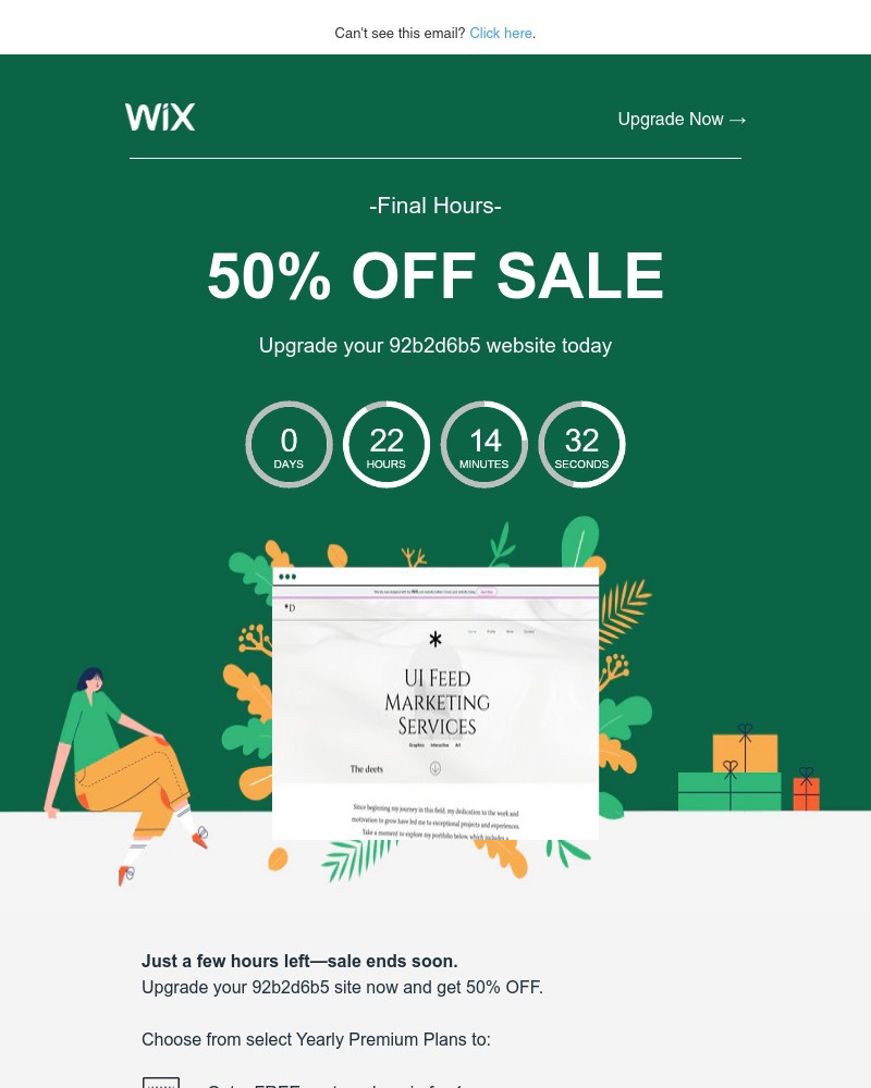 Screenshot of email with subject /media/emails/50-off-ends-today-upgrade-your-92b2d6b5-website-now-9029b7-cropped-65b96351.jpg