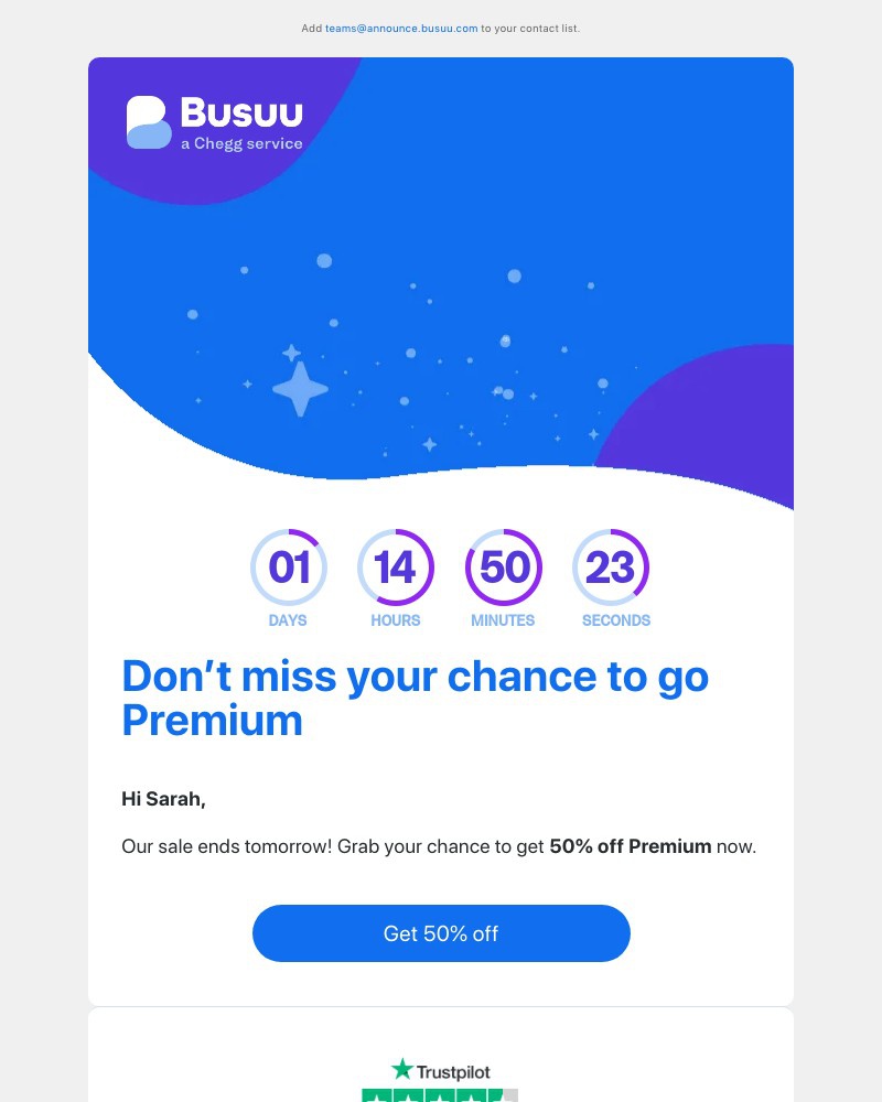 Screenshot of email with subject /media/emails/50-off-ends-tomorrow-1b0014-cropped-d502991c.jpg
