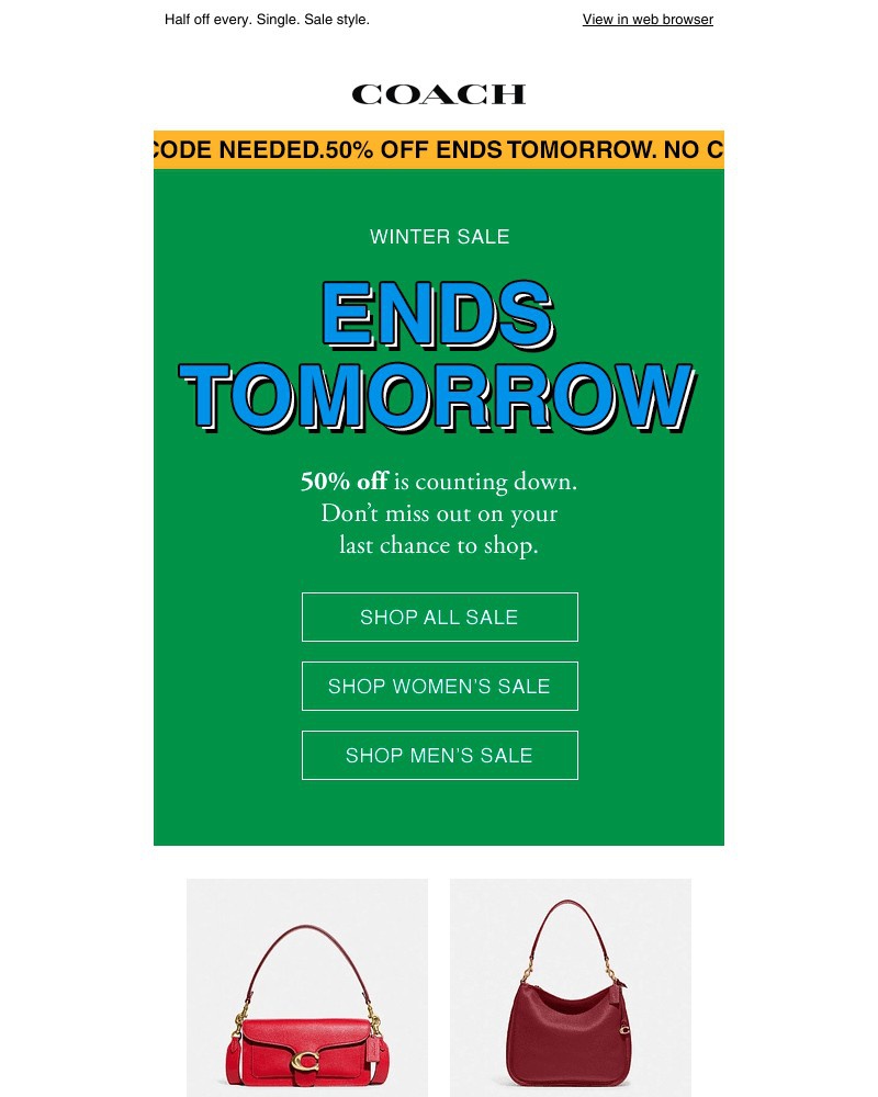 Screenshot of email with subject /media/emails/50-off-ends-tomorrow-2e3fee-cropped-5d0e2a3d.jpg