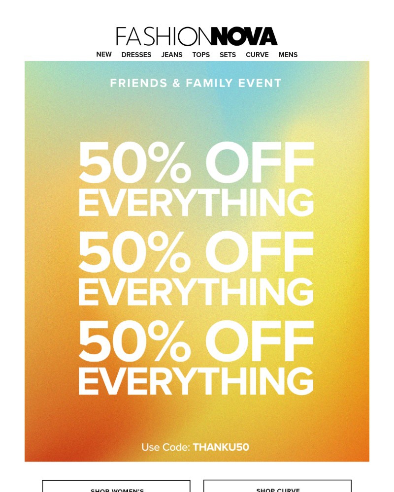 Screenshot of email with subject /media/emails/50-off-everything-ends-soon-51c82e-cropped-e850dc50.jpg