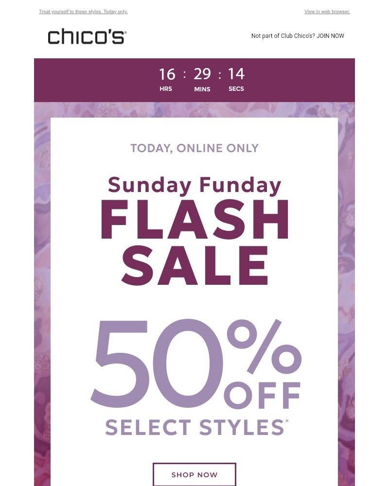 Screenshot of email with subject /media/emails/50-off-for-a-happy-sundyay-85afc7-cropped-6accebe7.jpg