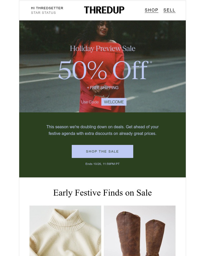 Screenshot of email with subject /media/emails/50-off-free-shipping-holiday-preview-sale-d72ca5-cropped-479afe70.jpg