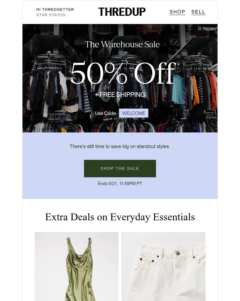 Screenshot of email sent to a Mercari Registered user