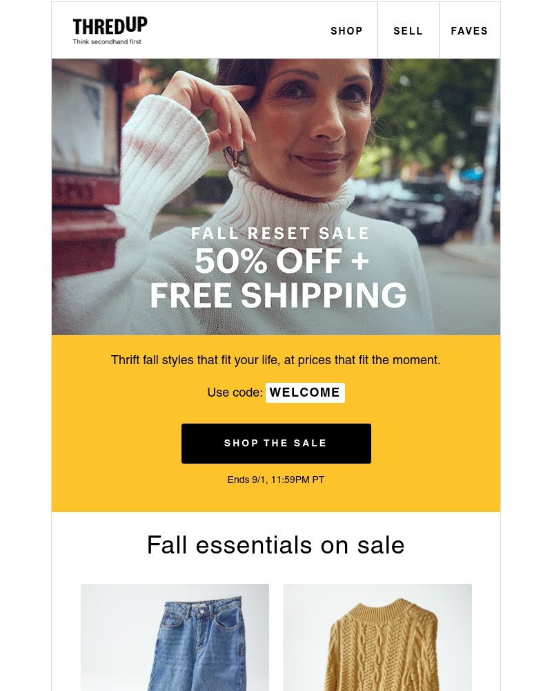 Screenshot of email with subject /media/emails/50-off-free-shipping-just-dropped-4fa7f7-cropped-2d35850e.jpg