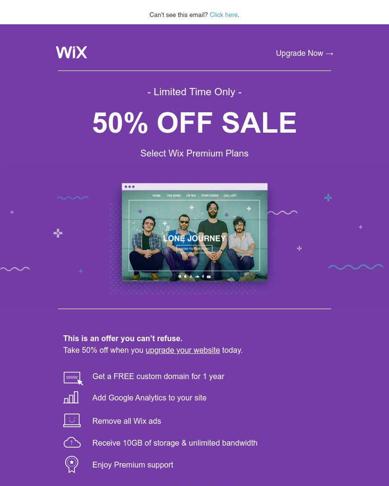 Screenshot of email with subject /media/emails/50-off-sale-is-on-8056bc-cropped-e5e56256.jpg