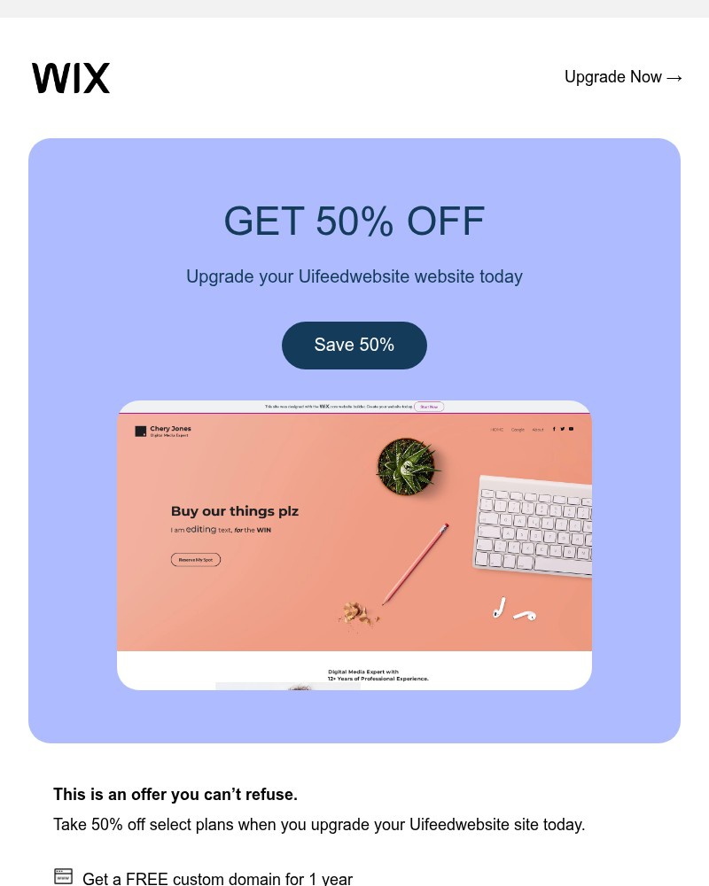 Screenshot of email with subject /media/emails/50-off-save-on-a-premium-plan-54b177-cropped-63655345.jpg