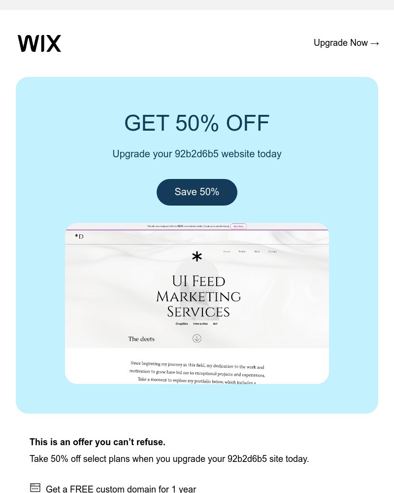 Screenshot of email with subject /media/emails/50-off-save-on-a-premium-plan-867200-cropped-223842c5.jpg