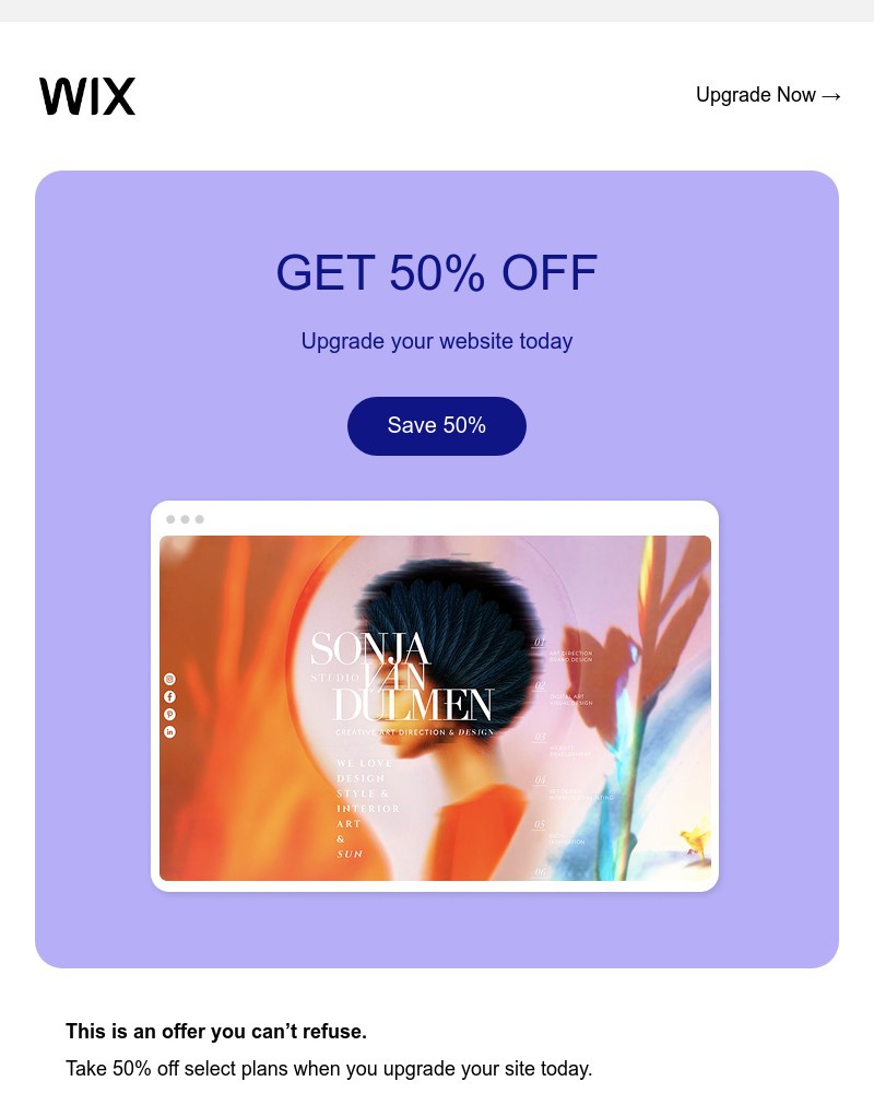 Screenshot of email with subject /media/emails/50-off-save-on-a-premium-plan-9ef86e-cropped-b624b934.jpg