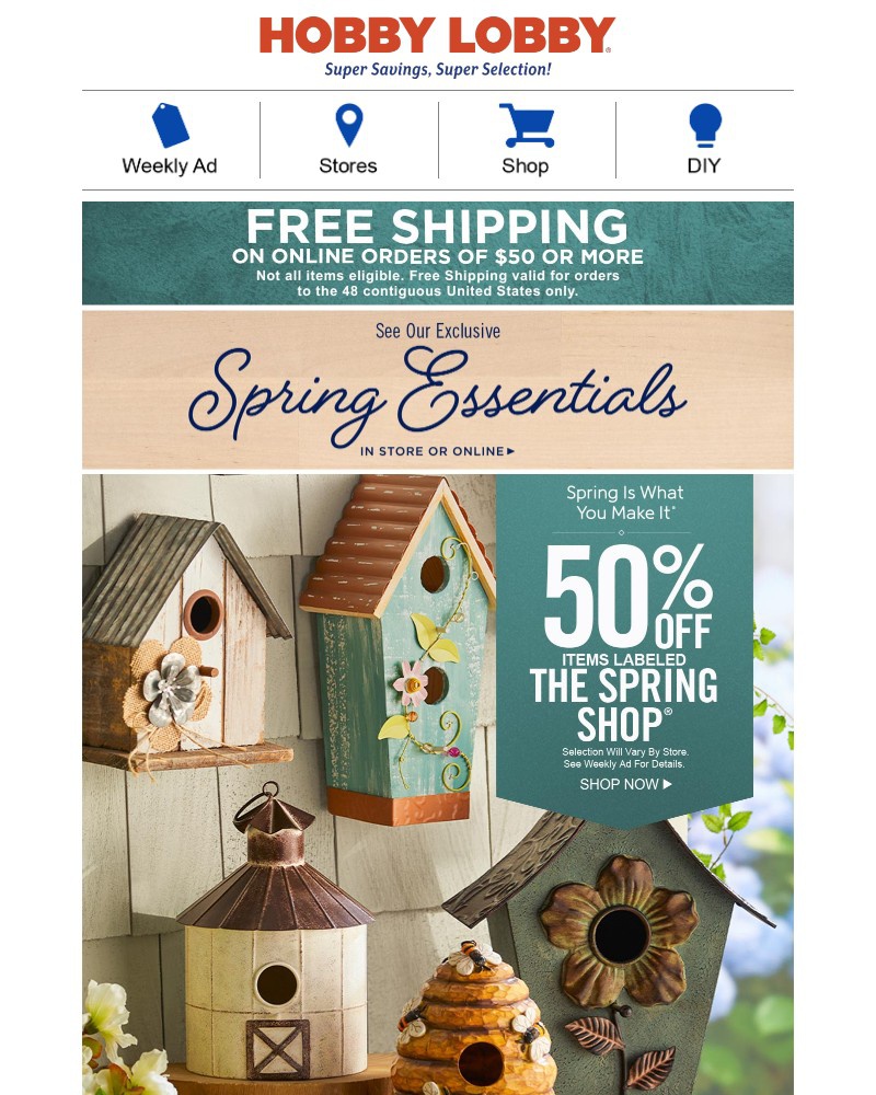 Screenshot of email with subject /media/emails/50-off-stylish-spring-birdhouses-770a77-cropped-f91ebb6d.jpg