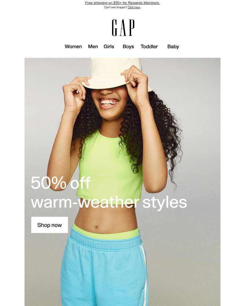Screenshot of email with subject /media/emails/50-off-warm-weather-styles-is-happening-now-7be4c3-cropped-344fe83e.jpg
