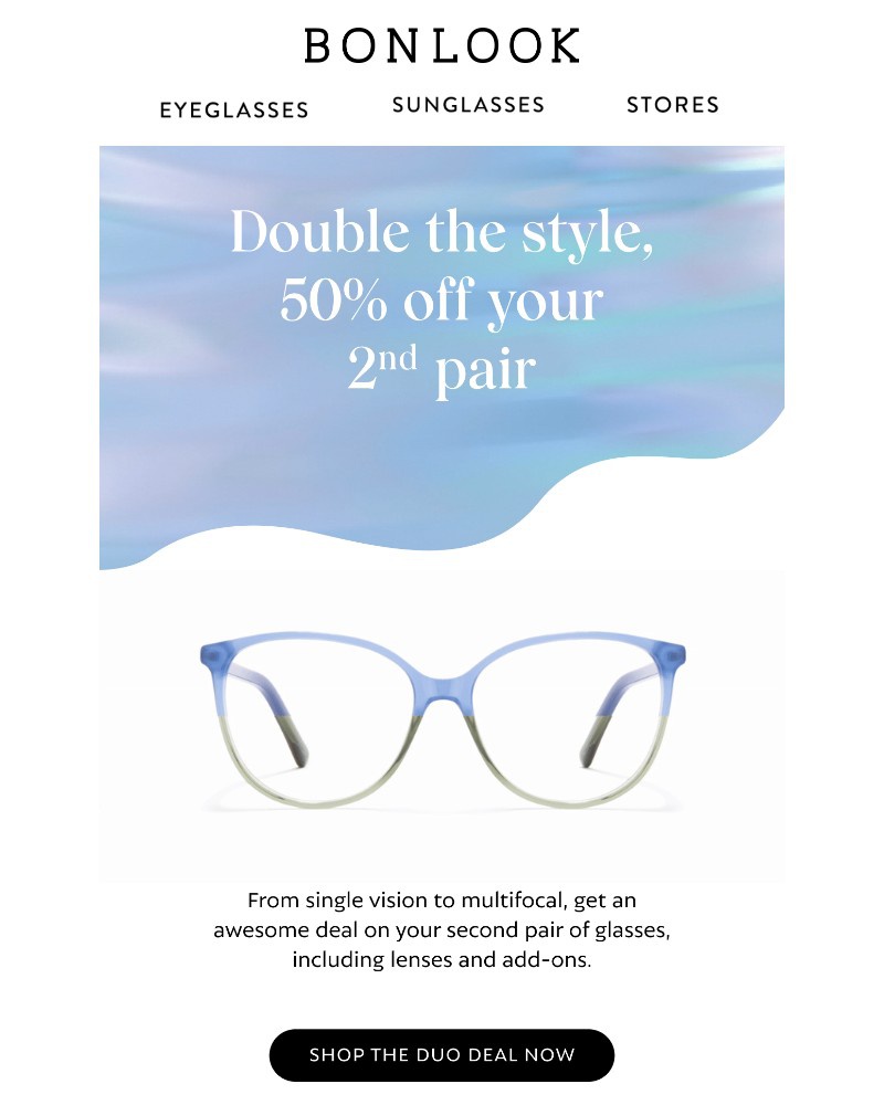 Screenshot of email with subject /media/emails/50-off-your-2nd-pair-19b84e-cropped-da1df668.jpg