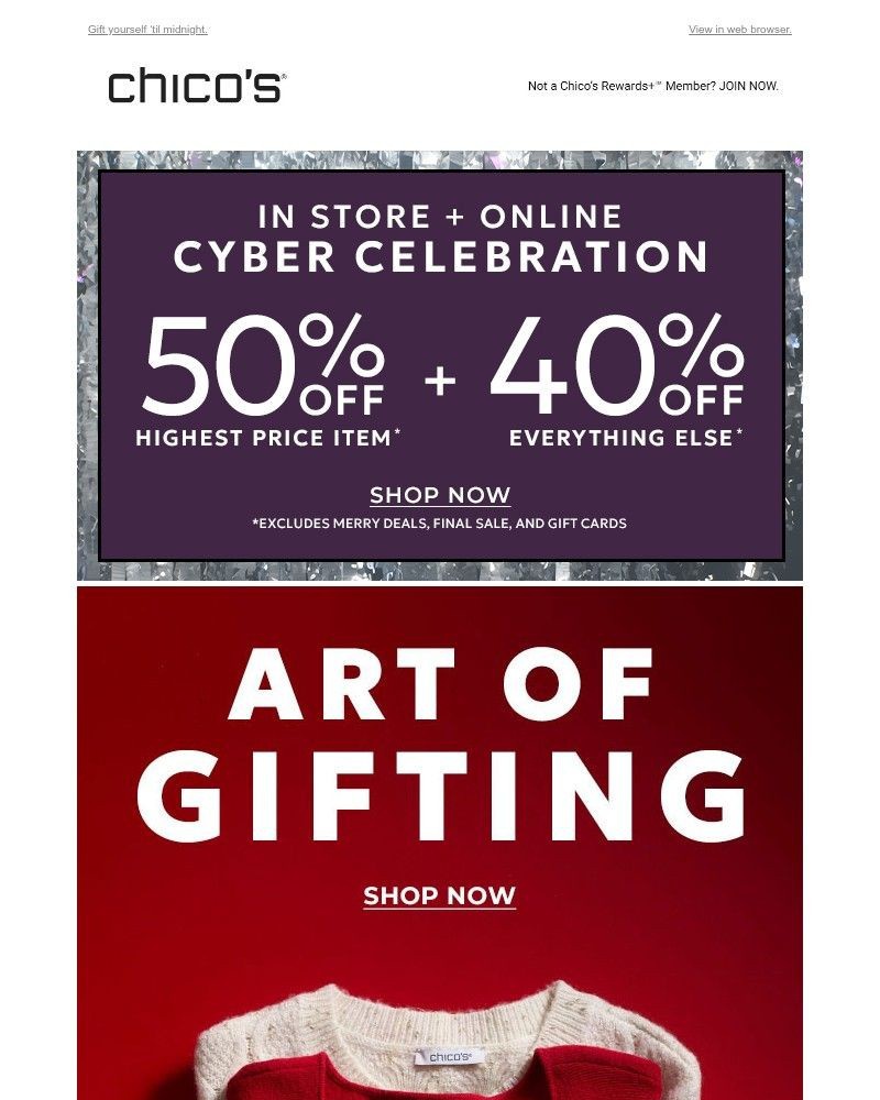 Screenshot of email with subject /media/emails/50-off-your-dream-item-40-off-everything-else-b6b189-cropped-40258127.jpg